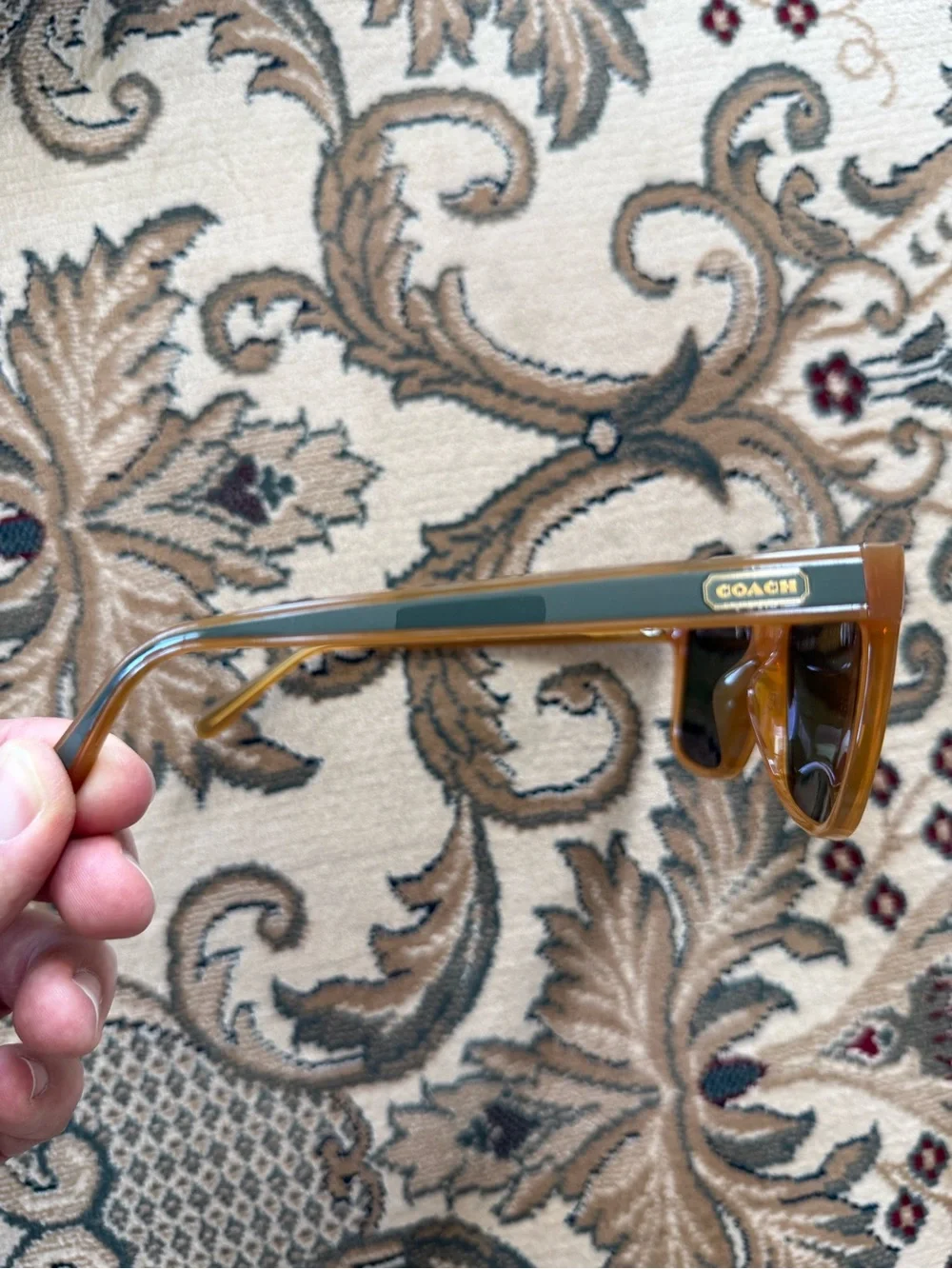 Coach Sunglasses HC8232 Milky Amber - Brand New | No Flaws